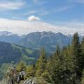 Ausblick vom Hälekopf Richtung Kanisfluh