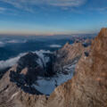 Blick von der Zugspitze