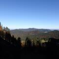 Ausblick auf dem Weg oberhalb der Tiefentalalm