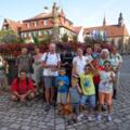 Pilgergruppe in Feuchtwangen