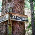 Beschilderung zur Herrenalm