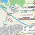 Parkplatzplan, Schwimmstart 2023
