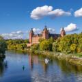 Schloss Johannisburg in Aschaffenburg im Spessart-Mainland