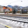 Bahnhof Rattenberg Winter