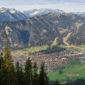 Aufacker Blick auf Oberammergau