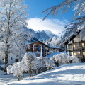 Das Hotel im Winter