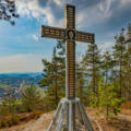 Gipfelkreuz am Haiderberg in St. Leonhard bei Freistadt