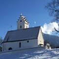 Kirche St. Margarethen im Winter