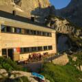 Welser Hütte Abendsonne