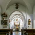 Innenansicht Pfarrkirche in Pierbach