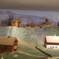 Modelle der Hütten und Häuser in Bad Goisern