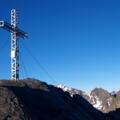 Gipfelkreuz Schöntalspitz 3008m
