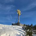 Gipfelkreuz am Wank