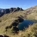Der Engeratsgundsee im Herbst