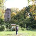 Die Ruine Speckfeld - ein beliebter Platz für eine Rast