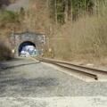 Tunnelportal des Schwarzkopftunnels der ehemaligen Spessartrampe