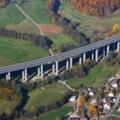 Talbrücke der Autobahn bei Unterrieden