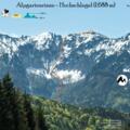 Übersichtsbild Hochschlegel Alpgartenrinne Topo Skitour