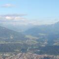Blick über Innsbruck zum Brenner