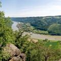 Blick vom Ebenstein ins Donautal