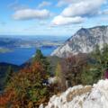 Traunsee- und Traunsteinblick