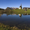 Die Seele baumeln lassen und zur Ruhe kommen. Kapelle St. Nikolaus im Ortsteil Einsiedl bei Inzell/Chiemgau