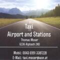 Taxi Thomas Moser Alpbach