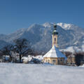 Pfarrkirche St. Jakob im Winter