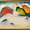 Franz Marc - Hocken im Schnee - 1911