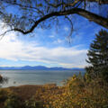 Aussicht auf den Chiemsee