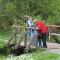 Brücke über den Moosbach - Allgaeuer Picknickplätze