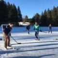 Eislaufen am Lugenauer See