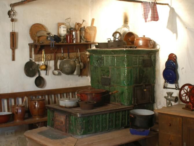 Original Kachelofen im Lipphaus