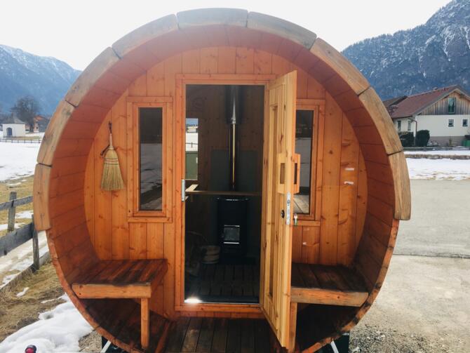 Saunafass - Mobile Sauna, Wellness in Bad Goisern am Hallstättersee