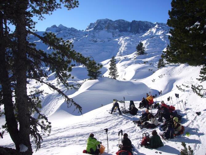 Laserer alpin Klettersteig Gosausee1
