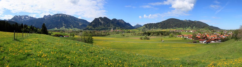 Panorama um Pfronten