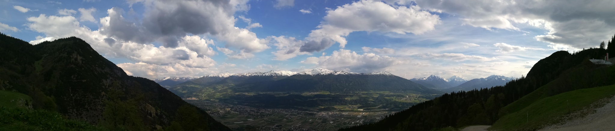 Panorama Thaurer Alm