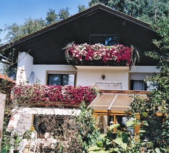 Hausansicht Ferienwohnung Büchler