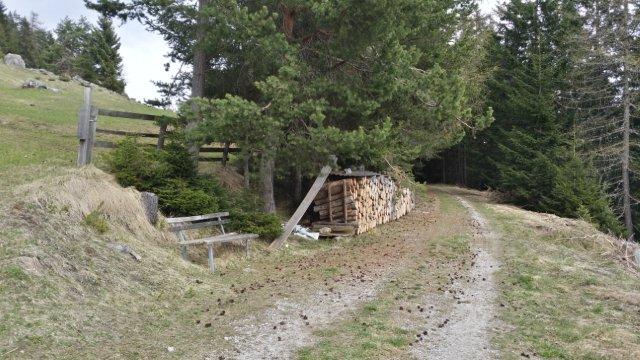 Nicht immer ist die Landschaft so sanft.