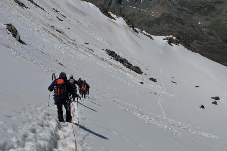 Auf dem Weg zum Nördergrat