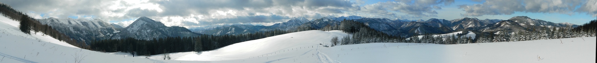 Panoramablick Gschwendtalm