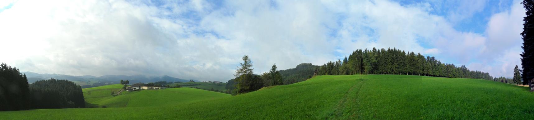 Panorama kurz nach Königswiesen