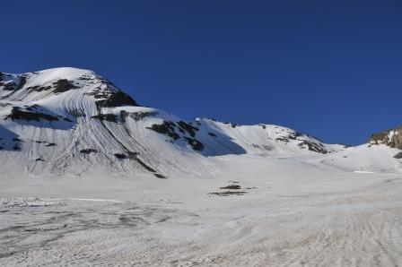 Im Aufstieg zum Falkinjoch