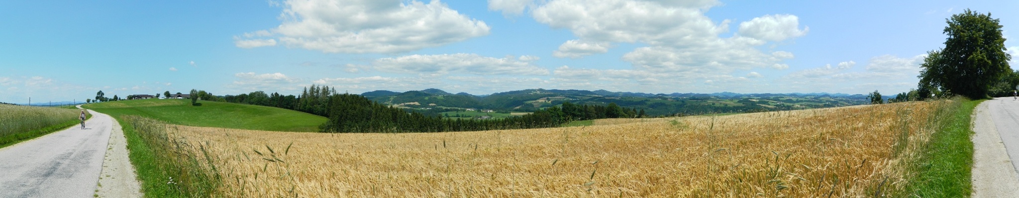 Blick nach St. Thomas und Bad Kreuzen