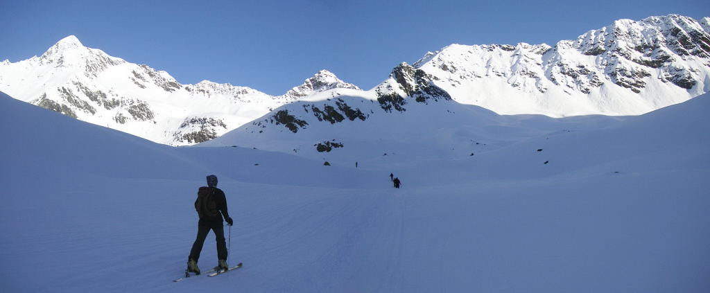 Winnebachkar, mittig der Weißkogel