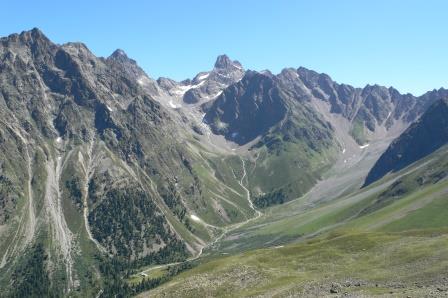 Blick zur Rofelewand