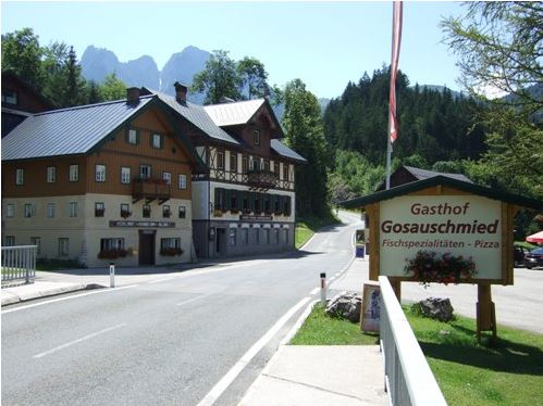 Parkplatz beim GH Gosauschmied