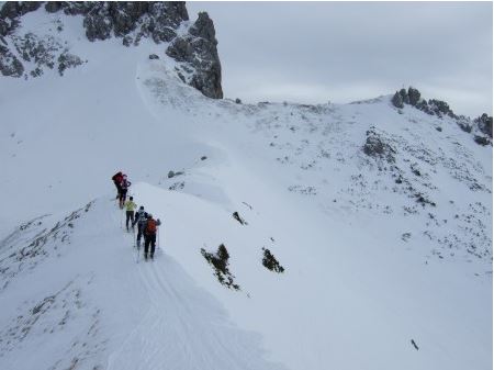 Der Grat mit Wechten