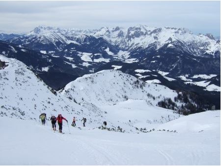 Das Steilstück beginnt