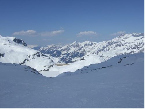 Blick ins Tal zur Rudolfshütte
